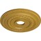 Ekena Millwork Oldham Ceiling Medallion (Fits Canopies up to 8 5/8"), 18"OD x 3 3/8"ID x 7/8"P, Iridescent Gold CM18OL1IGS - alternate 3